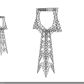 Detailed Wireframe Models of Transmission Towers with Geometric Metal Framework
